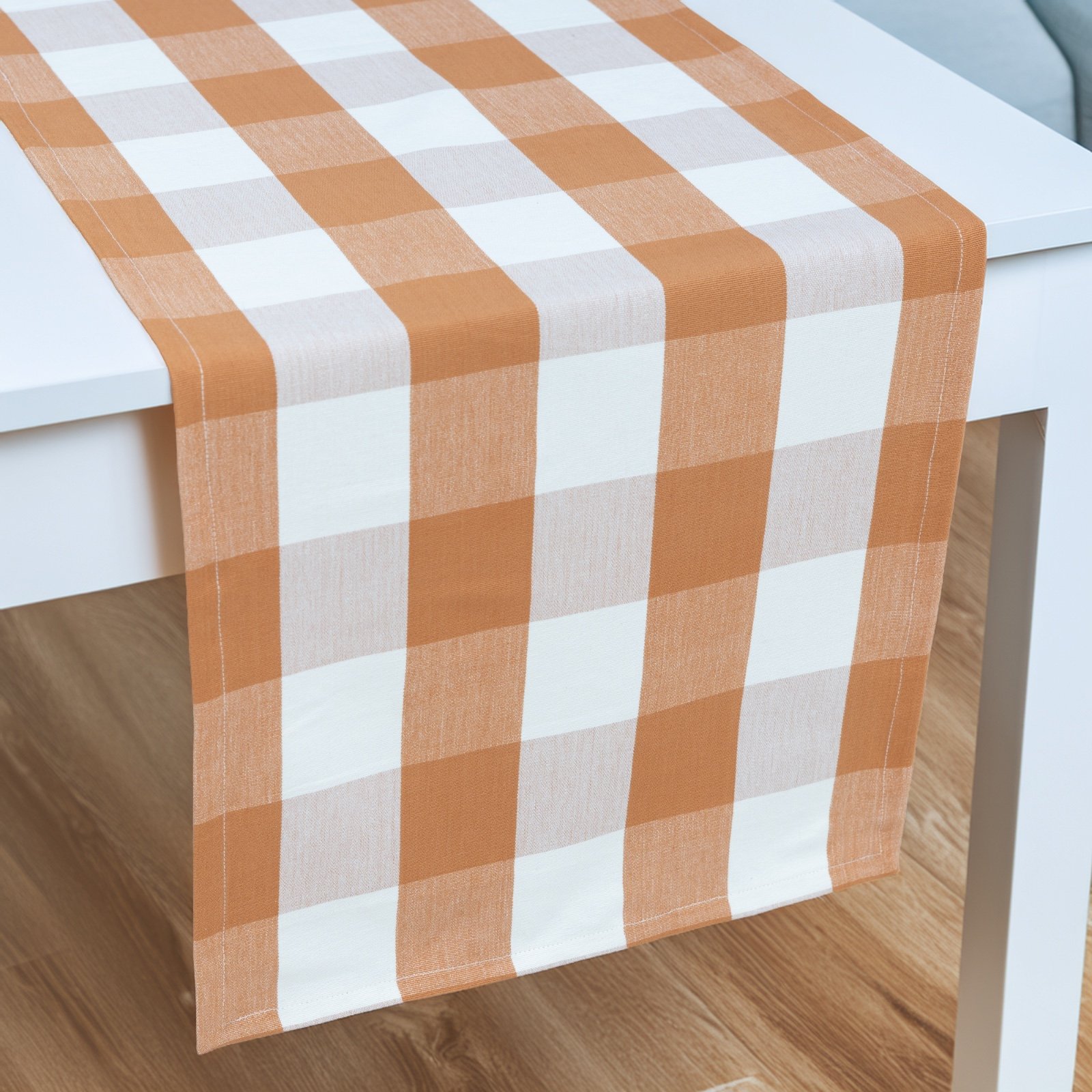 Buffalo Check 100% Cotton Runner (180 x 35 cms) - Image 5