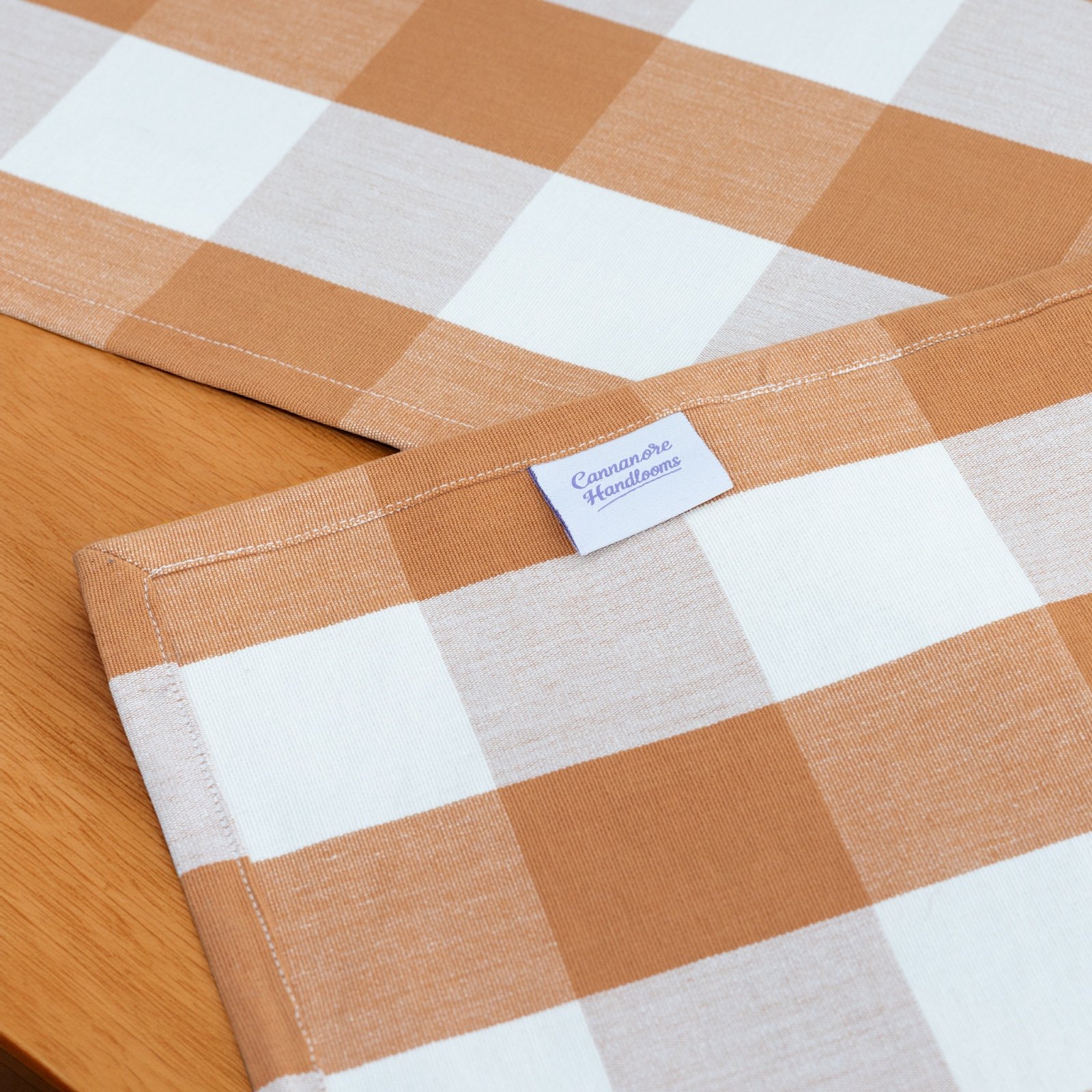 Buffalo Check 100% Cotton Runner (180 x 35 cms) - Image 7