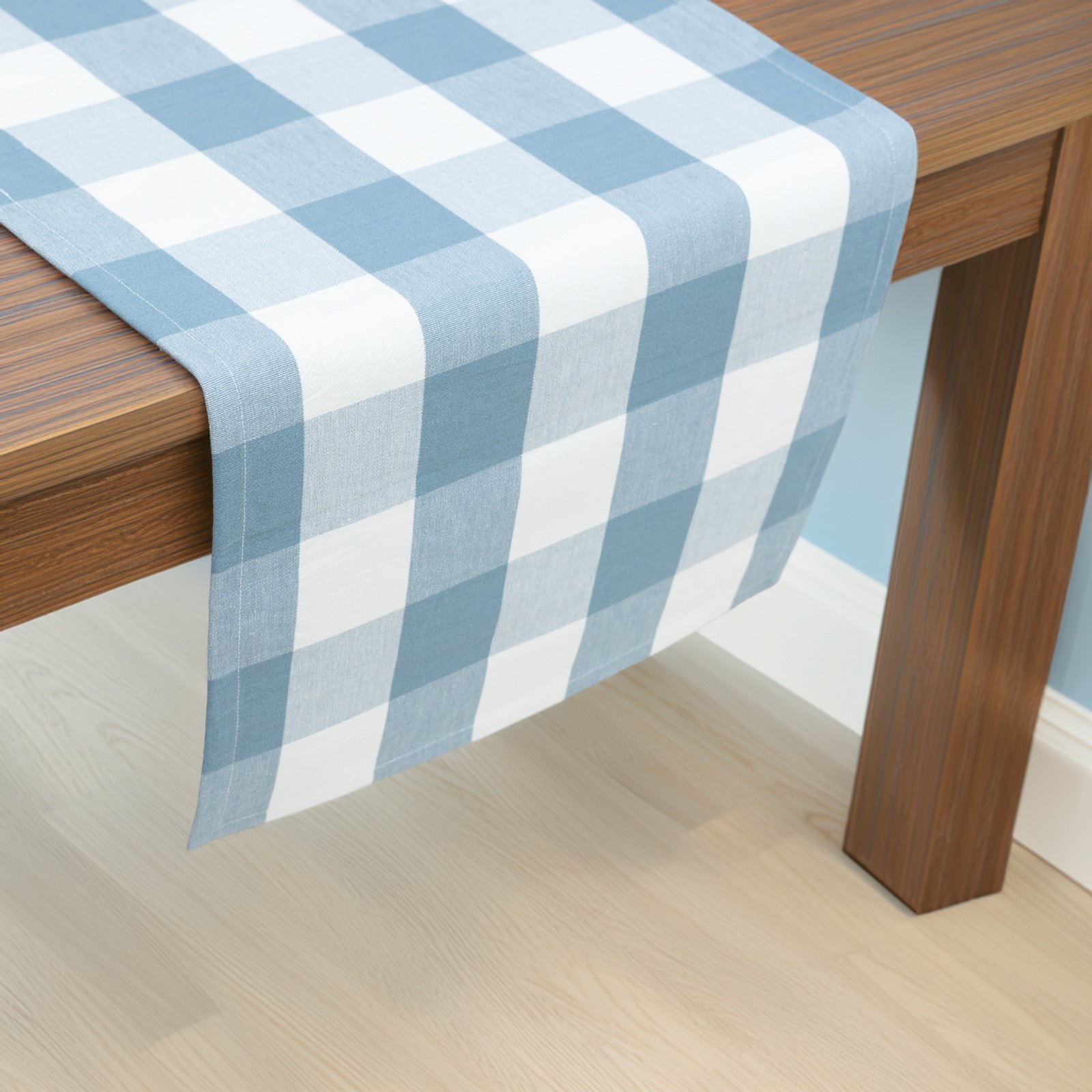 Buffalo Check 100% Cotton Runner (180 x 35 cms) - Image 3