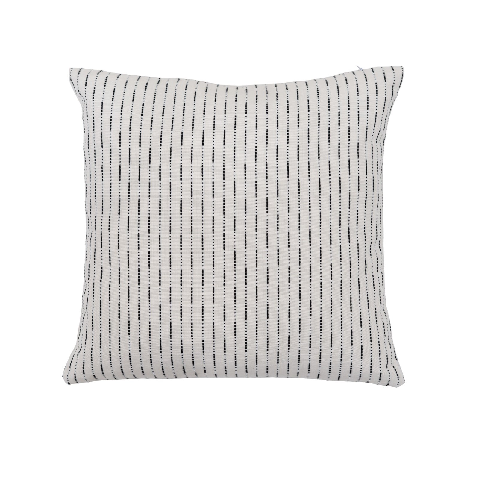 Seamline Stripe 100% Cotton Cushion Cover - Image 2